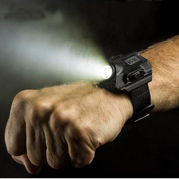 Tactical LED Light Watch